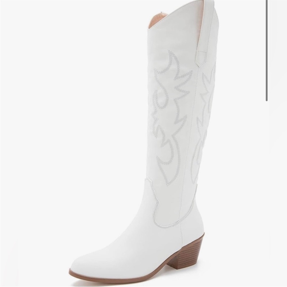 Western embroidered Cowboy Boots - Picture 4 of 15